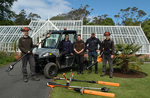 Pellenc maintains Scotland’s most exotic garden