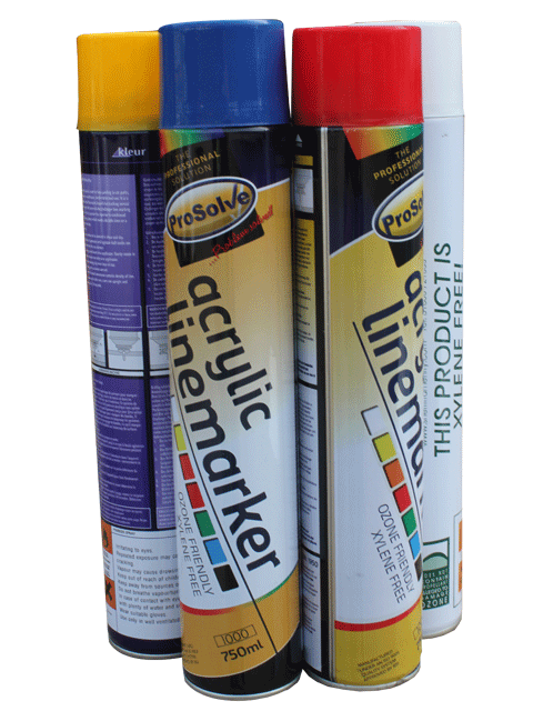 Line marking aerosols