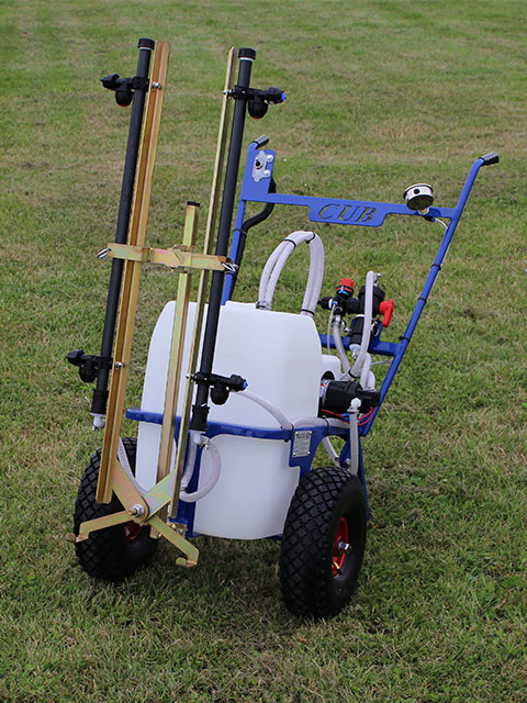 Cub pedestrian sprayer