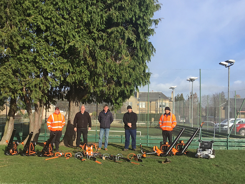Midlothian Council making  an impact with Pellenc