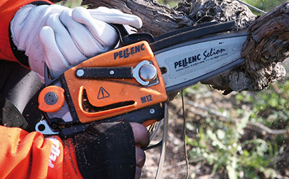 Pellenc Selion M12 compact chainsaw