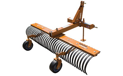 Woods landscape rake