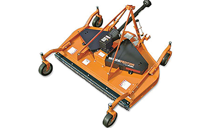 Woods rear discharge finish mowers